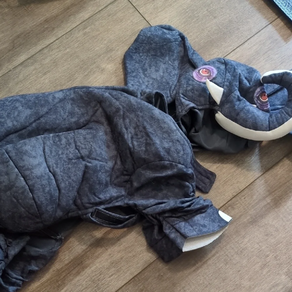Gray Dog Elephant Costume